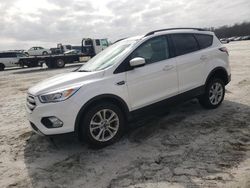 Salvage cars for sale at Spartanburg, SC auction: 2018 Ford Escape SEL