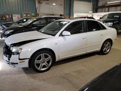 Audi A4 2.0T Quattro salvage cars for sale: 2008 Audi A4 2.0T Quattro