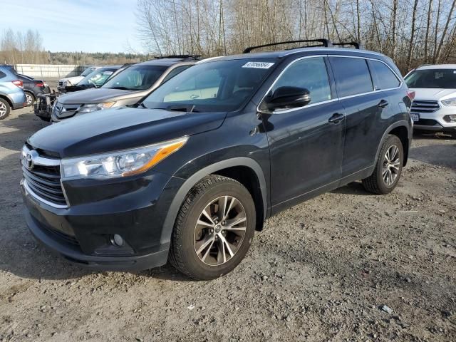 2016 Toyota Highlander XLE