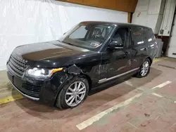 Land Rover Vehiculos salvage en venta: 2017 Land Rover Range Rover