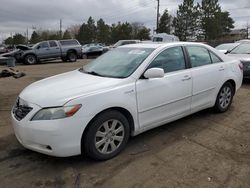 Salvage cars for sale at Denver, CO auction: 2008 Toyota Camry Hybrid