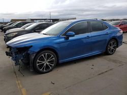 Toyota Camry SE salvage cars for sale: 2020 Toyota Camry SE