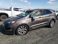 Salvage cars for sale at Antelope, CA auction: 2019 Ford Edge Titanium