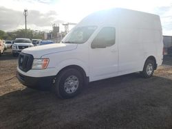 Salvage cars for sale from Copart Kapolei, HI: 2012 Nissan NV 2500