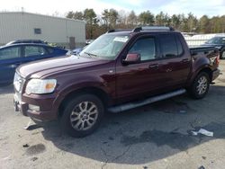 Salvage cars for sale from Copart Exeter, RI: 2007 Ford Explorer Sport Trac Limited