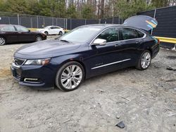 Salvage cars for sale at Waldorf, MD auction: 2016 Chevrolet Impala LTZ