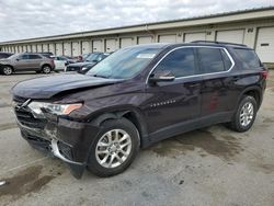 Salvage cars for sale at Louisville, KY auction: 2020 Chevrolet Traverse LT