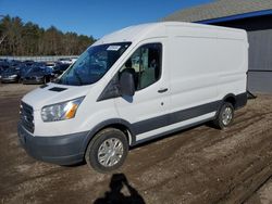 Salvage cars for sale from Copart Lyman, ME: 2017 Ford Transit T-150