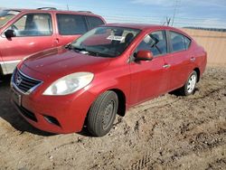 Nissan Versa salvage cars for sale: 2012 Nissan Versa S