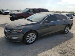 Salvage cars for sale at San Antonio, TX auction: 2021 Chevrolet Malibu LT