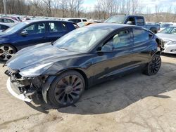 Salvage cars for sale from Copart Marlboro, NY: 2023 Tesla Model 3