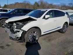 Salvage cars for sale at Assonet, MA auction: 2019 Acura RDX Technology