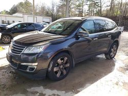 Salvage cars for sale at Hueytown, AL auction: 2017 Chevrolet Traverse LT