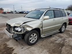 Salvage cars for sale at Oklahoma City, OK auction: 2003 Toyota Highlander Limited
