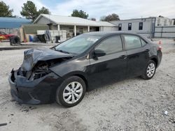 Salvage cars for sale from Copart Prairie Grove, AR: 2016 Toyota Corolla L