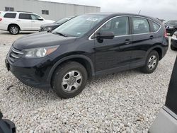 Salvage cars for sale from Copart Temple, TX: 2013 Honda CR-V LX