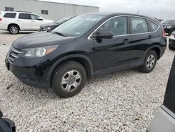 Honda CR-V LX salvage cars for sale: 2013 Honda CR-V LX