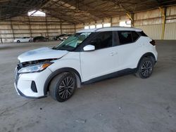 Nissan Kicks sv salvage cars for sale: 2021 Nissan Kicks SV