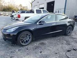 Salvage cars for sale at Savannah, GA auction: 2020 Tesla Model 3