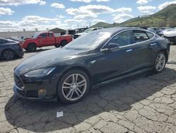 Salvage cars for sale from Copart Colton, CA: 2013 Tesla Model S