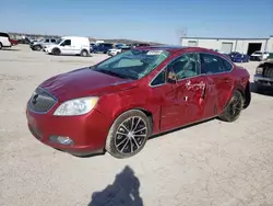 Salvage cars for sale from Copart Kansas City, KS: 2017 Buick Verano Sport Touring
