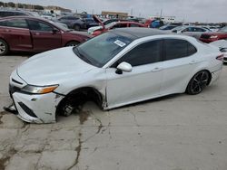 Salvage cars for sale from Copart Grand Prairie, TX: 2020 Toyota Camry XSE