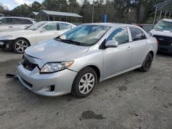 Salvage cars for sale at Savannah, GA auction: 2010 Toyota Corolla Base