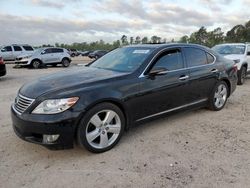 Salvage cars for sale at Houston, TX auction: 2012 Lexus LS 460