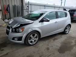 Salvage cars for sale from Copart Fort Wayne, IN: 2015 Chevrolet Sonic LTZ