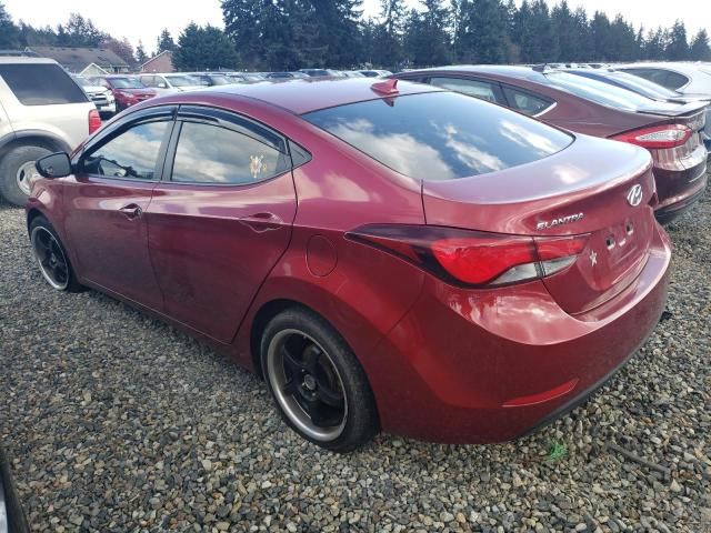 2016 Hyundai Elantra SE