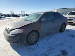 Salvage cars for sale from Copart Rocky View County, AB: 2006 Toyota Corolla CE