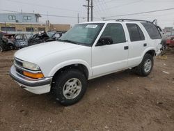 Salvage cars for sale from Copart Colorado Springs, CO: 2000 Chevrolet Blazer