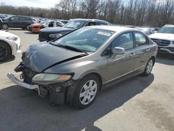 Salvage cars for sale at Glassboro, NJ auction: 2006 Honda Civic LX