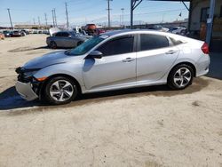 Salvage cars for sale from Copart Los Angeles, CA: 2020 Honda Civic LX