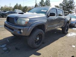 Salvage cars for sale from Copart Denver, CO: 2010 Toyota Tacoma Double Cab