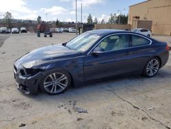 BMW 4 Series salvage cars for sale: 2017 BMW 430XI