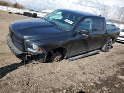 Salvage cars for sale at Columbia Station, OH auction: 2018 Dodge RAM 1500 Sport