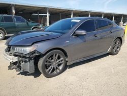 Salvage cars for sale at Fresno, CA auction: 2018 Acura TLX TECH+A