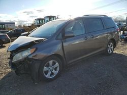 Toyota Sienna LE salvage cars for sale: 2011 Toyota Sienna LE