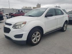 Salvage cars for sale from Copart New Orleans, LA: 2016 Chevrolet Equinox LS