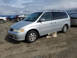 Honda Odyssey EX salvage cars for sale: 2002 Honda Odyssey EX