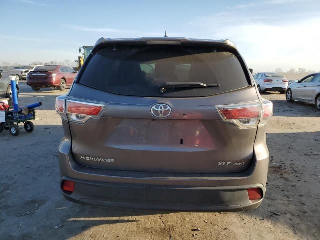 2014 Toyota Highlander XLE