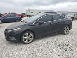 Salvage cars for sale at Temple, TX auction: 2017 Chevrolet Cruze Premier