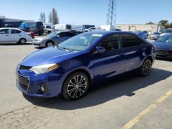 Salvage cars for sale at Vallejo, CA auction: 2015 Toyota Corolla L