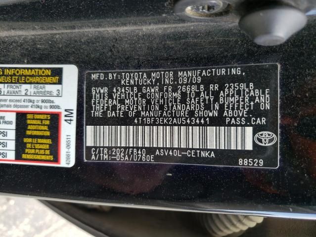 2010 Toyota Camry Base