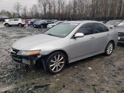 Acura TSX salvage cars for sale: 2007 Acura TSX