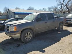 Salvage cars for sale from Copart Wichita, KS: 2012 GMC Sierra K1500 SLE