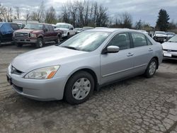 Honda salvage cars for sale: 2003 Honda Accord LX