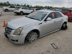 Salvage cars for sale at Houston, TX auction: 2010 Cadillac CTS Luxury Collection