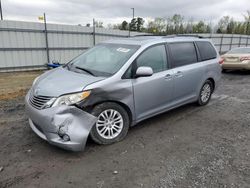 Salvage cars for sale from Copart Lumberton, NC: 2014 Toyota Sienna XLE